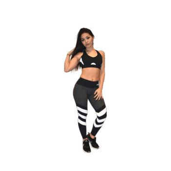 Slim fit black sports dress