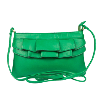 Creamy green fashion bag