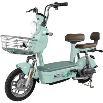 Bicleta Electrica Bicimoto 400w 48v 31km/h Luces Full Led Menta BIZMO