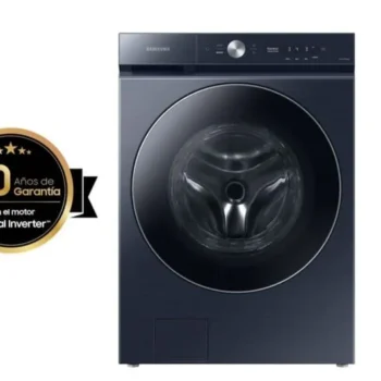 Lavadora Samsung BESPOKE 26kg Frontal AI OptiWash Azul