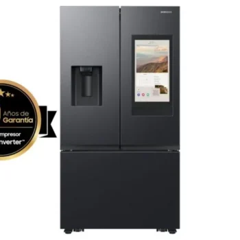 Refrigerador Samsung French Door 31ft FamilyHub Screen Negro