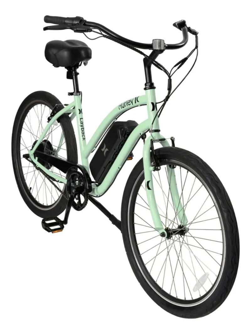 Bicicleta Eléctrica Urbana Hurley Layback EBB26SEM ST 32 Kmh Menta – Image 6