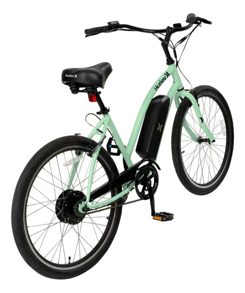 Bicicleta Eléctrica Urbana Hurley Layback EBB26SEM ST 32 Kmh Menta – Image 4